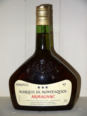 Armagnac Marquis de Montesquiou Monopole 3 étoiles