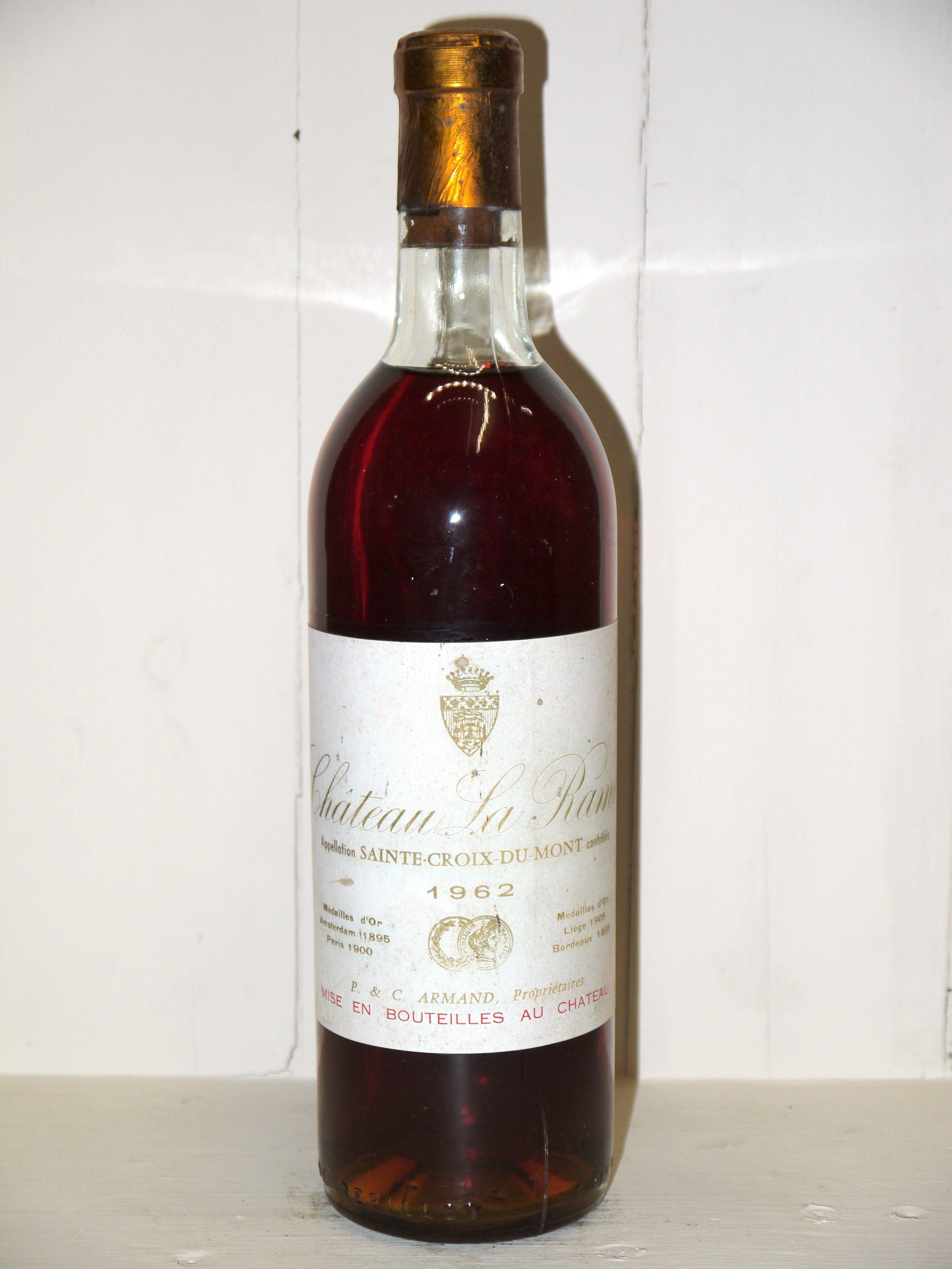 frakke Modsætte sig skygge Château La Rame 1962 - great wine Bottles in Paradise | Au Droit de Bouchon