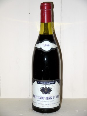 Vins grands crus Morey-Saint-Denis Morey-Saint-Denis 1er Cru 1966 Hasenklever