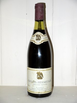 Vins grands crus Vallée du Rhône Crozes-Hermitage 1980 Charles Parisot