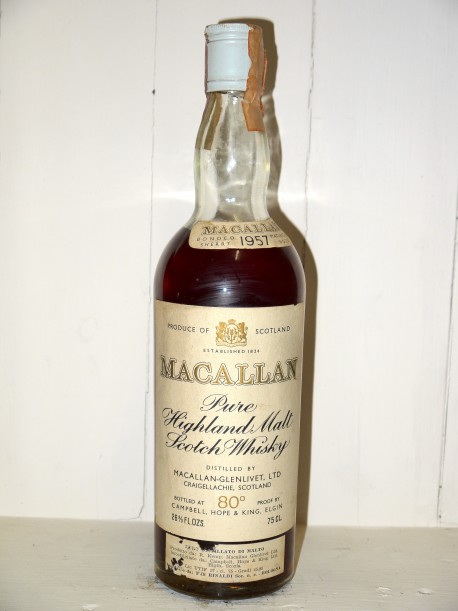 Macallan 1957 "Pure Highland Malt Whisky"