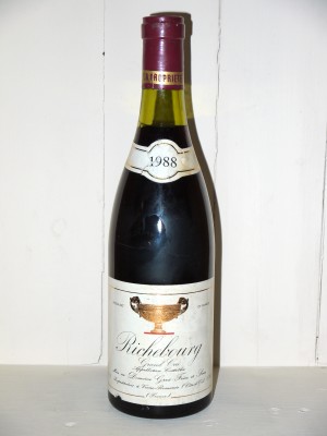 Vins anciens Vosne-Romanée Richebourg 1988 Gros Frère et Soeur