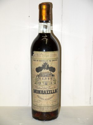 Grands vins Sud-Ouest Château de la Fonvieille 1959 "Reserve de Theulet" Monbazillac