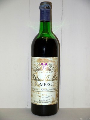 Grands vins Pomerol - Lalande de Pomerol Château Guillot 1975