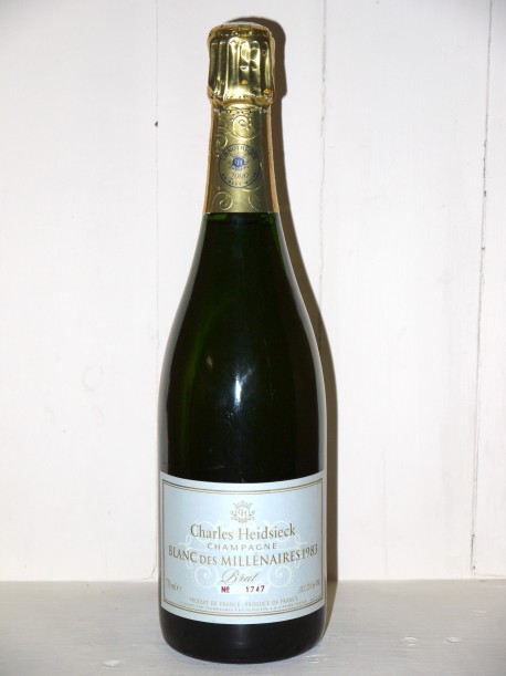 Champagne Blanc des Millénaires 1983 L'Oenothèque en coffret
