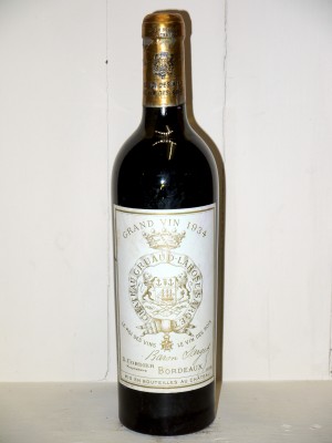 Grands vins Saint-Julien Château Gruaud-Larose-Sarget 1934