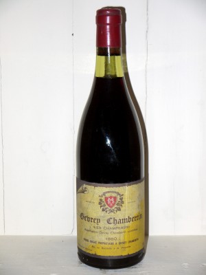 Vins de collection Gevrey-Chambertin Gevrey-Chambertin "Les Champeaux" 1980 Pierre Dugat
