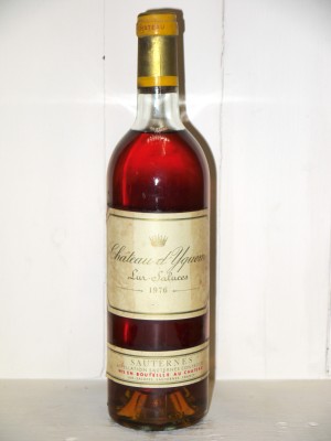Vins anciens Sauternes - Barsac - Loupiac Château d'Yquem 1976