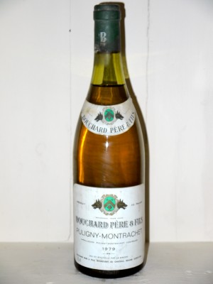 Grands vins Chassagne-Montrachet - Puligny-Montrachet Puligny-Montrachet 1979 Bouchard Père et fils