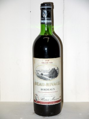 Vins anciens Autres appellations de Bordeaux Beau-Rivage 1979
