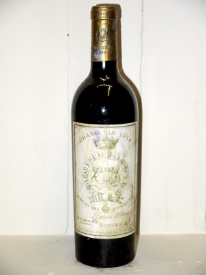 Vins de collection Saint-Julien Château Gruaud Larose Sarget 1934