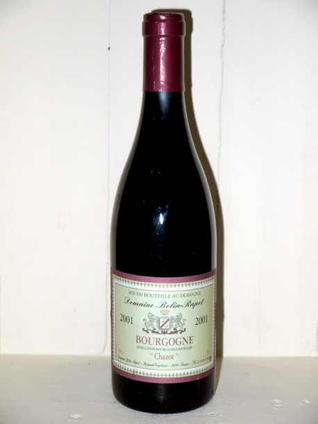 Bourgogne "Chazot" 2001 Domaine Belin Rapet