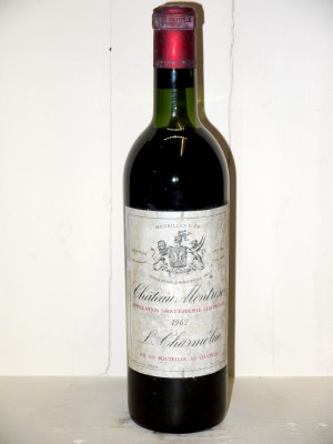 Millesime prestige Bordeaux Château Montrose 1962