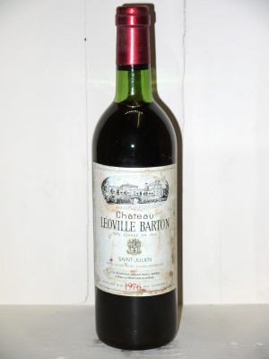 Vins anciens Bordeaux Château Leoville Barton 1976