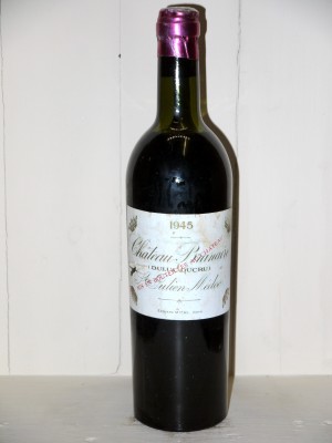 Vins anciens Saint-Julien Château Branaire Duluc-Ducru 1945