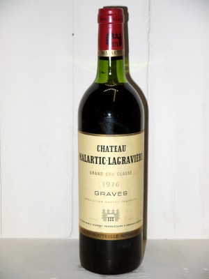 Grands vins Bordeaux Château Malartic-Lagravière 1976