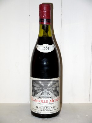 Vins grands crus Chambolle-Musigny Chambolle-Musigny 1985 Domaine Bryczek