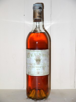 Grands vins Sauternes - Barsac - Loupiac Château Rieussec 1979