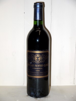 Grands vins Pomerol - Lalande de Pomerol Château Feytit-Clinet 1986