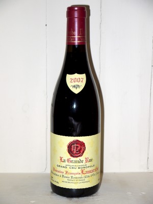 Vins anciens Vosne-Romanée La Grande Rue 2007 Domaine François Lamarche