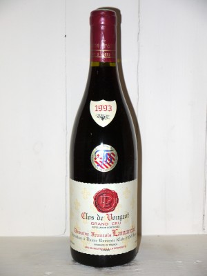 Grands vins Clos Vougeot Clos Vougeot Grand Cru 1993 Domaine François Lamarche