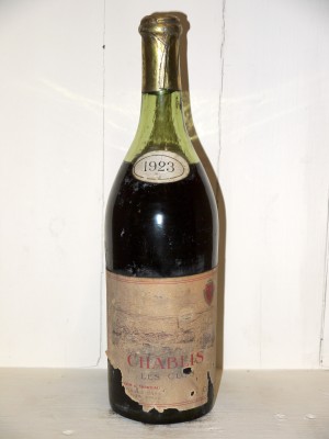 Grands vins Chablis Chablis 1923 "Les Clos" Moreau