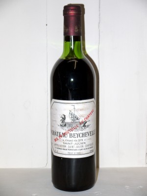 Grands vins Saint-Julien Château Beychevelle 1978