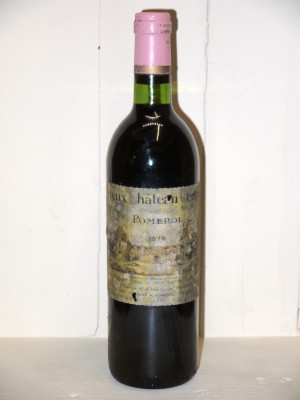 Vins de collection Pomerol - Lalande de Pomerol Vieux Château Certan 1979