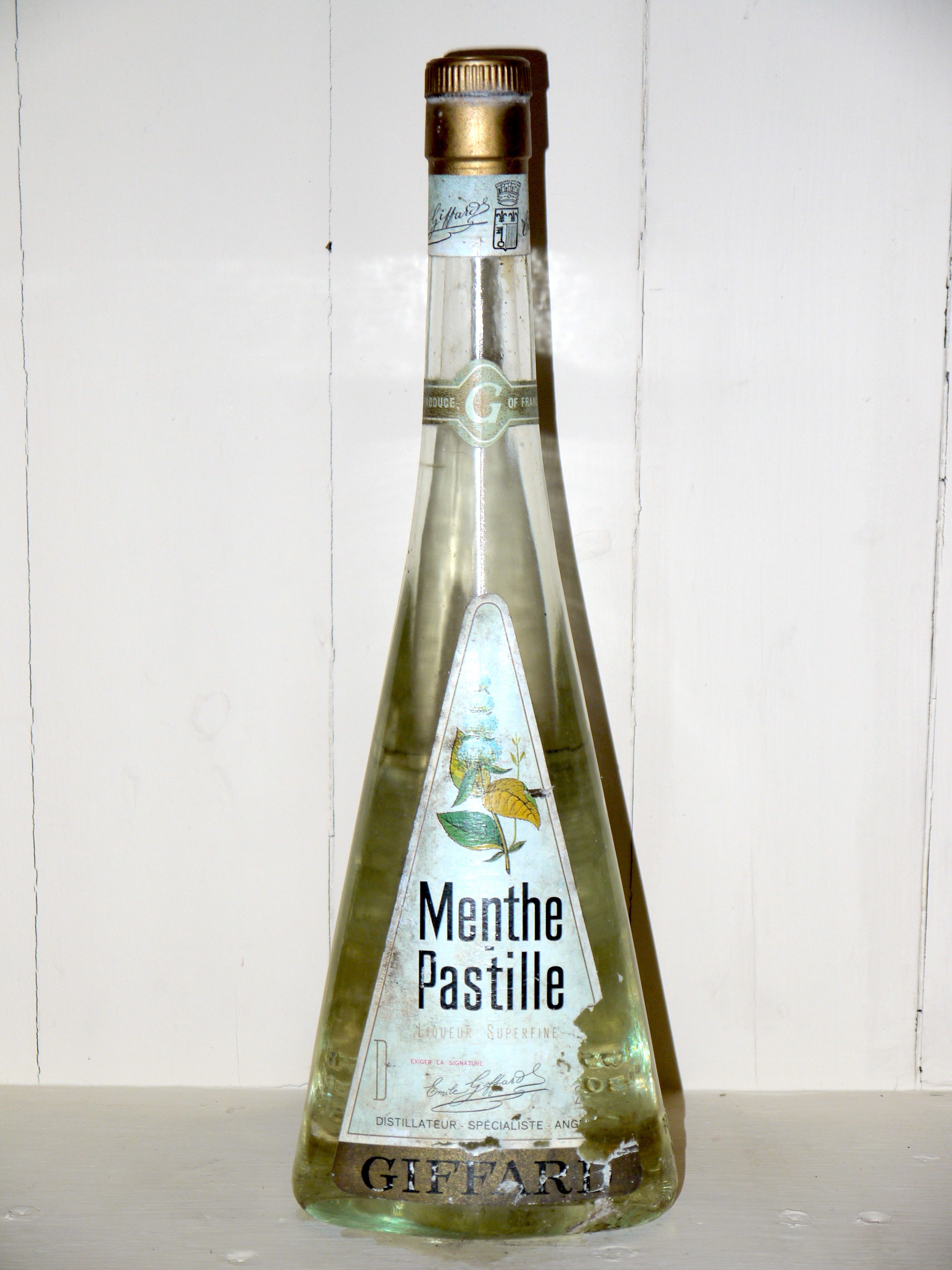 Menthe Pastille Giffard - great wine Bottles in Paradise