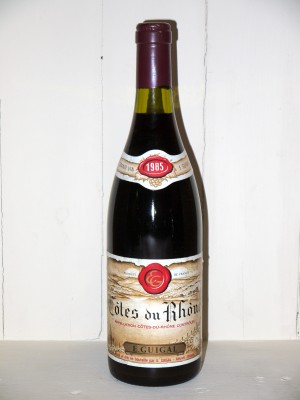 Vins grands crus Vallée du Rhône Côtes du Rhône 1985 Guigal