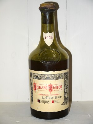 Grands vins Jura Château Chalon 1959 L.Cartier