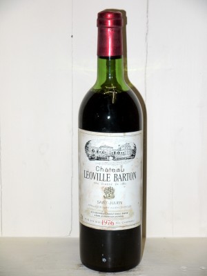 Grands vins Saint-Julien Château Leoville Barton 1976