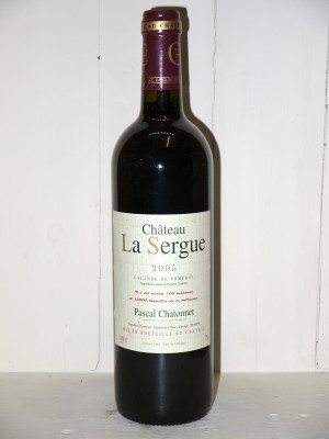 Grands vins Pomerol - Lalande de Pomerol Château La Sergue 2005