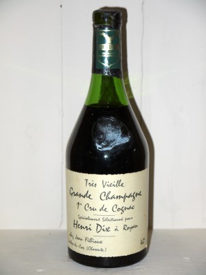 Très Vieille Grande Champagne Cognac Henri Dix