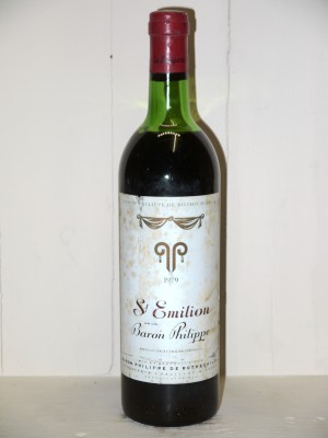 Grands vins Bordeaux Saint-Emilion 1979 Baron Philippe de Rothschild