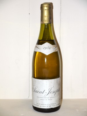 Grands vins Vallée du Rhône Saint-Joseph 1986 Jean Louis Grippat
