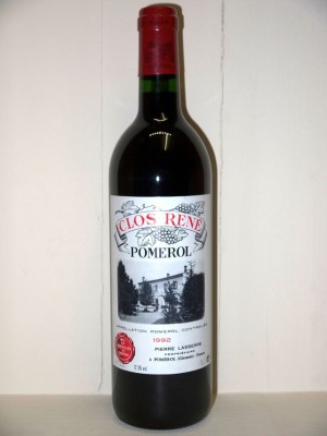 Grands vins Autres appellations de Bordeaux Clos René 1992