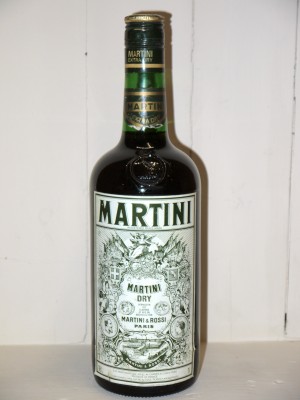 Grand Spiritueux  Martini Dry Extra Dry Années 70/80