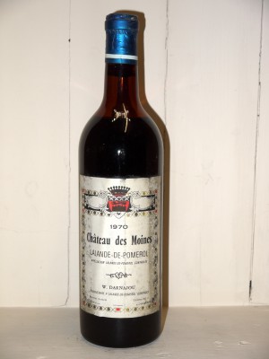 Vins de collection Pomerol - Lalande de Pomerol Château des Moines 1970