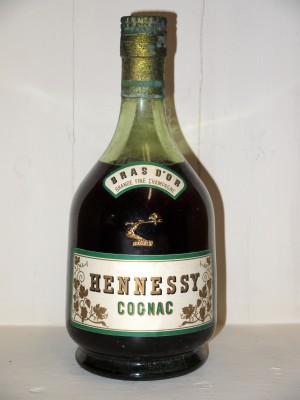 Spiritueux ancien   Cognac Hennessy Bras d'Or Années 50 en coffret