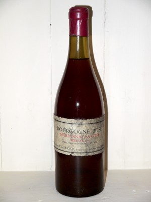 Millesime prestige Bourgogne Marsannay-La Côte 1959 Domaine Clair-Dau Bourgogne Rosé