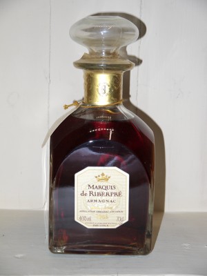 Grand Armagnac  Armagnac 1965 Marquis de Riberpré
