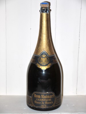 Champagne ancien  Magnum Dom Ruinart 1978 Blanc de Blancs