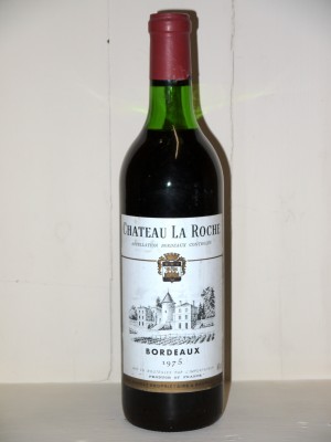 Grands crus Autres appellations de Bordeaux Château La Roche 1975