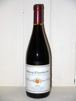 Vins anciens Bourgogne Gevrey-Chambertin 2001 Declercq