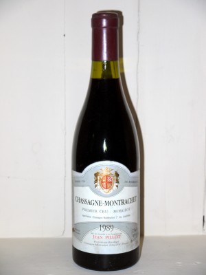 Grands crus Bourgogne Chassagne-Montrachet "Morgeot" 1989 1er Cru Jean Pillot