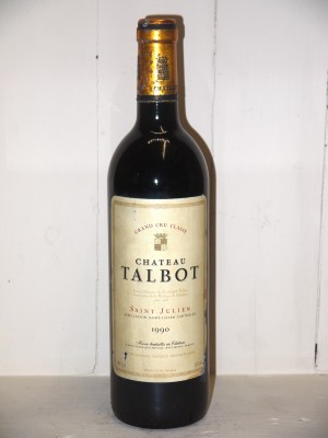 Vins de collection Saint-Julien Château Talbot 1990