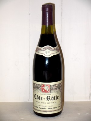 Grands vins Côte-Rôtie Côte Rôtie 1988 Pierre Barge