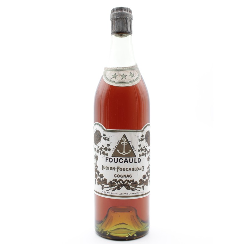Bottle Cognac 3* Lucien Foucauld 1900s - Au Droit de Bouchon