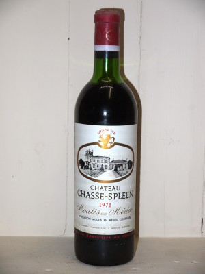 Grands vins Listrac-Médoc - Moulis-en-Médoc Château Chasse Spleen 1971